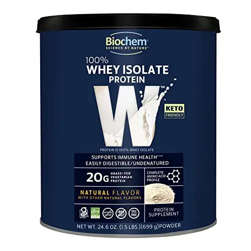 Biochem, Whey Protein Powder, 20g of Protein to Support Muscles and Intense Workouts Biochem Au supplements