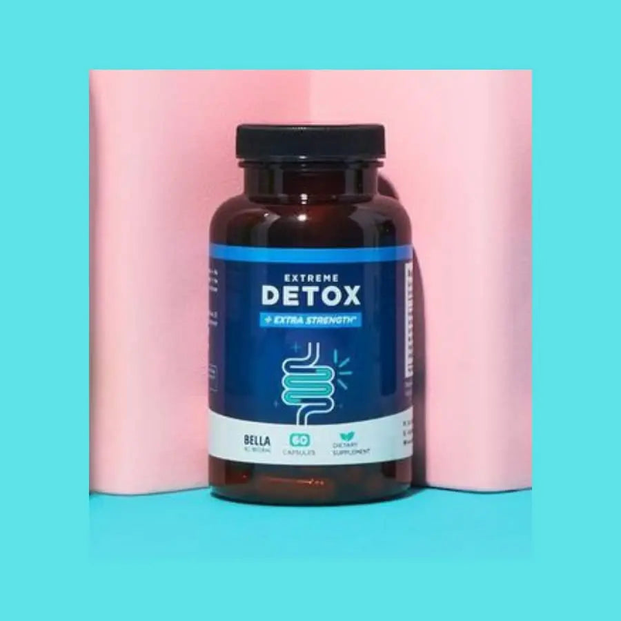 Bella All Natural Extreme Detox - Colon Cleanse and Full Body Detox - 60 Caps Bella All Natural Au supplements