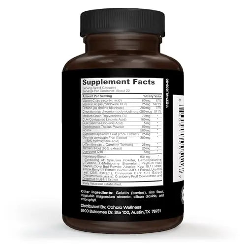 COHALA WELLNESS Thermo Trim+ Fat Burner Weight Loss Supplement Appetite Suppressant COHALA WELLNESS Au supplements