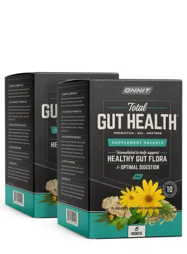 ONNIT Total Gut Health - Complete Probiotics & Digestive Enzyme Supplement ONNIT Au supplements