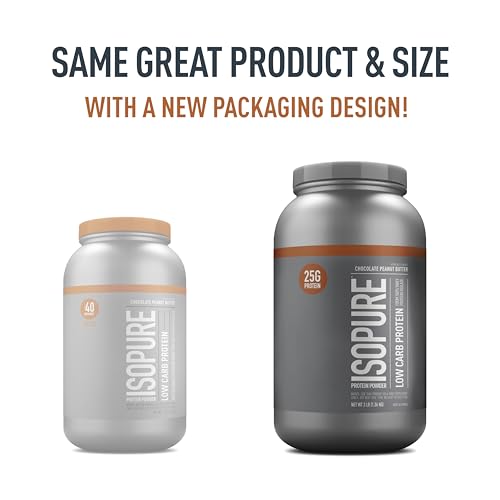 Isopure Protein Powder, Low Carb Whey Isolate with Vitamin C & Zinc for Immune Support, Isopure Au supplements