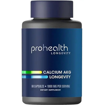 ProHealth Calcium AKG Longevity (Alpha Ketoglutarate) (1,000 mg per 2 Capsule Serving ProHealth Au supplements