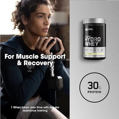 Optimum Nutrition Platinum Hydrowhey Protein Powder, 100% Hydrolyzed Whey Protein Optimum Nutrition Au supplements
