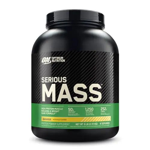 Optimum Nutrition Serious Mass, Weight Gainer Protein Powder with Creatine, Added Optimum Nutrition Au supplements