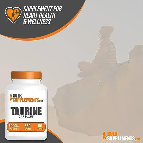 BULKSUPPLEMENTS.COM Taurine Capsules - Taurine Supplement, Taurine 2000mg BULKSUPPLEMENTS.COM Au supplements