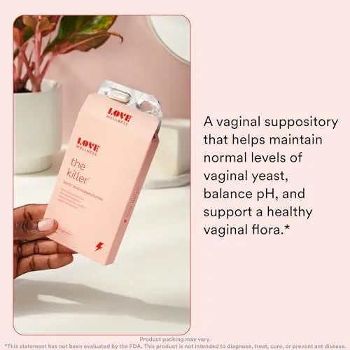 Love Wellness Boric Acid Suppositories for Women, The Killer | Vaginal Love Wellness Au supplements