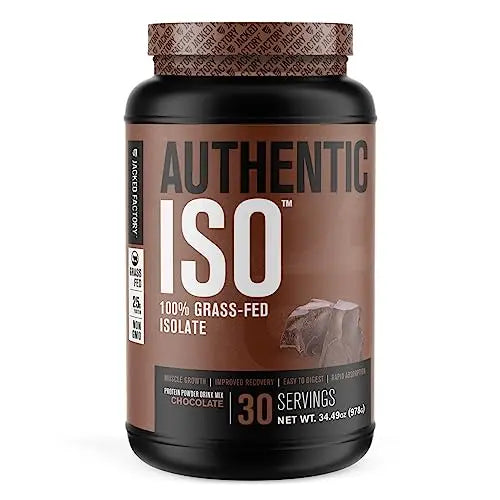 Jacked Factory Authentic ISO Grass Fed Whey Protein Isolate Powder - Low Carb Jacked Factory Au supplements