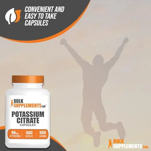 BulkSupplements.com Potassium Citrate Capsules - Potassium Supplement, Potassium BULKSUPPLEMENTS.COM Au supplements