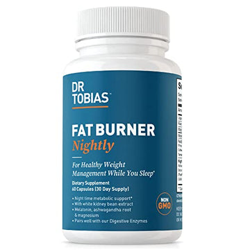 Dr. Tobias Fat Burner Nightly, Night Time Metabolic Support with White Kidney Bean Extract Dr. Tobias Au supplements