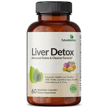 Futurebiotics Liver Detox Advanced Detox & Cleanse Formula Supports Healthy Liver Function Futurebiotics Au supplements