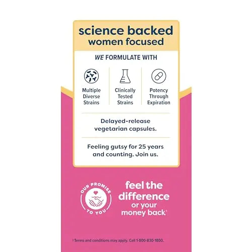 Renew Life Women's Wellness Vaginal and Urinary Probiotic and Cranberry Supplement Renew Life Au supplements