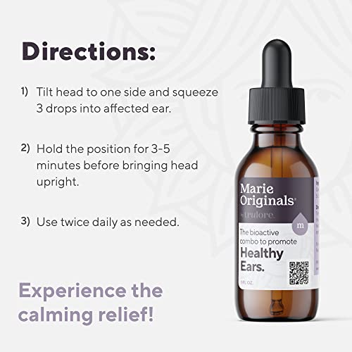 Marie Originals Organic Ear Oil for Ear Infections All Natural Eardrops Marie Originals Au supplements