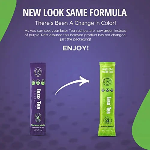 TLC Total Life Changes IASO Natural Detox Instant Herbal Tea - Expiration Date Total Life Changes Au supplements