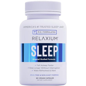 Relaxium Sleep Aid, 30-Day Supply, Dietary Supplement, Better Sleep, Magnesium Relaxium Au supplements