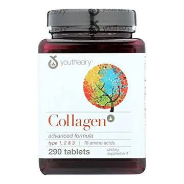 YOUTHEORY Collagen - Advanced Formula 290 Tablets YouTheory Au supplements
