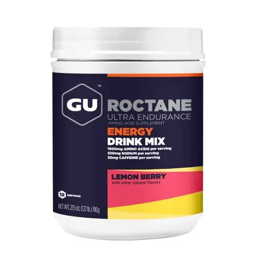GU Energy Roctane Ultra Endurance Energy Drink Mix, Lemon Berry, 1.72 lb GU Energy Au supplements