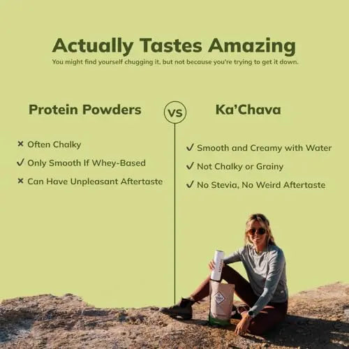 Ka’Chava All-In-One Nutrition Shake Blend, Matcha, 85+ Superfoods, Nutrients & Plant Ka'Chava Au supplements
