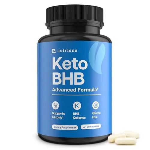 Keto BHB Exogenous Ketones for Men & Women - Keto Supplements for Mental Clarity Nutriana Au supplements