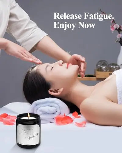 Aromatherapy Candle, Handcrafted with Natural Soy Wax and Essential Oils for Home Scented Dexun Glow Au supplements