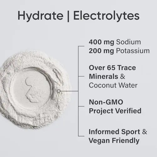 Sports Research Hydrate Electrolytes Powder Packets - Sugar-Free & Naturally Flavored Sports Research Au supplements