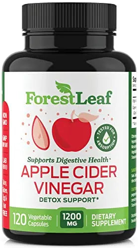 ForestLeaf - Apple Cider Vinegar Capsules with Cayenne Pepper Powder 1200mg ForestLeaf Au supplements