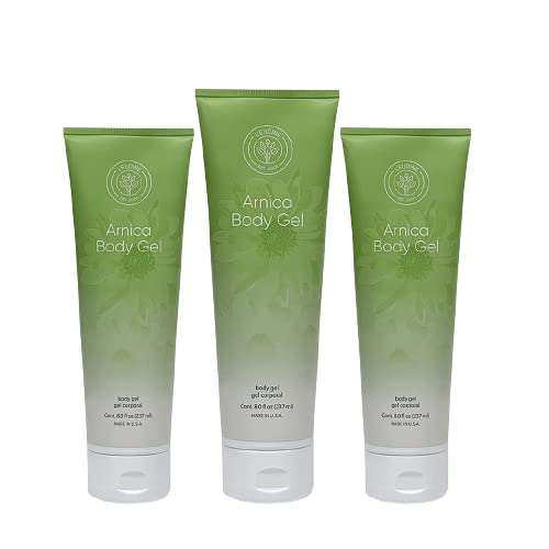 L’EUDINE Arnica Gel – Pack of 3 – Extra Strength for Bruise Relief, Wonder-Plant for Treating Muscle Soreness, Bruising, and Swelling - Fast Absorbing, Natural Formula L'eudine Au supplements
