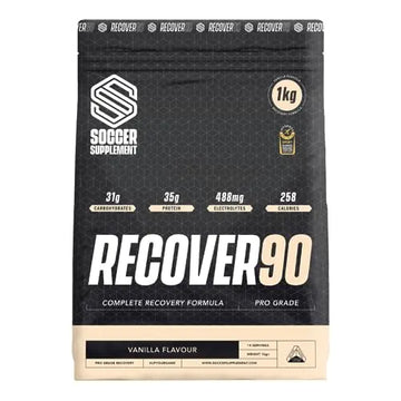 Soccer Supplement - Recover90® Complete Recovery Shake - 31grams of Protein Isolate SOCCER SUPPLEMENT Au supplements