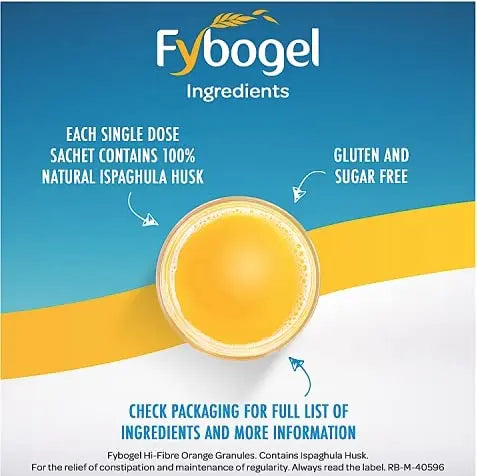 Fybogel Orange - 30 Sachets x 2 Packs Fybogel Au supplements