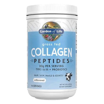 Garden of Life Grass Fed Collagen Peptides Powder – Unflavored, for Women Men Hair Garden of Life Au supplements