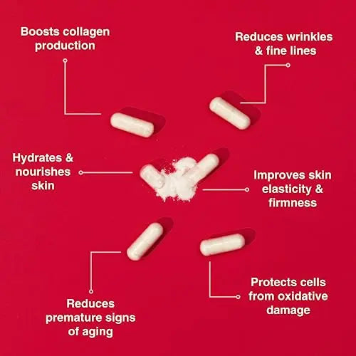 Marine Collagen Complex - Collagen Supplement for Women & Men - with Hyaluronic Acid & Vitamin C - High Strength Purolabs Au supplements