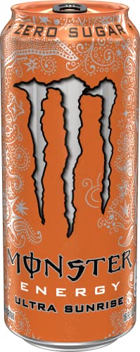 Monster Energy Ultra Sunrise, Sugar Free Energy Drink, 16 Fl Oz (Pack of 15) Monster Energy Au supplements