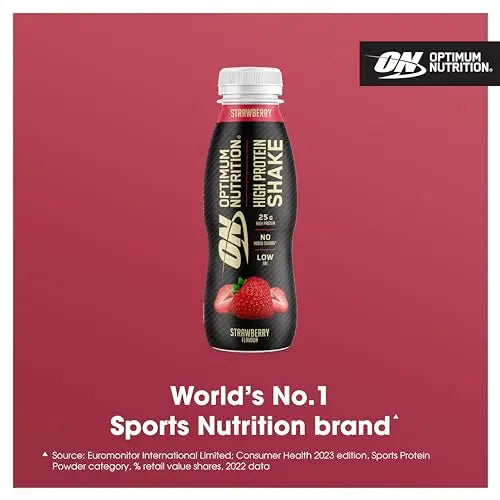 Optimum Nutrition High Protein Shake Bottles, Ready To Drink Healthy Snacks, No added Optimum Nutrition Au supplements