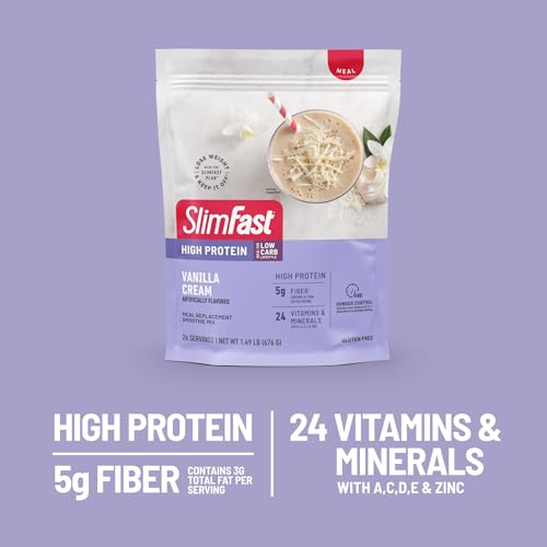 SlimFast High Protein Meal Replacement Powder, 26 Servings, Advanced Nutrition SlimFast Au supplements
