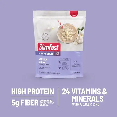 SlimFast High Protein Meal Replacement Powder, 26 Servings, Advanced Nutrition SlimFast Au supplements