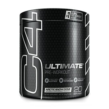 C4 Ultimate Pre Workout Powder Arctic Snow Cone - Sugar Free Preworkout Energy Cellucor Au supplements