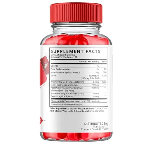 (2 Pack) SlimX Keto ACV Gummies, SlimX Keto ACV Advanced Weight Loss 1000MG Apple Titan Labs Au supplements