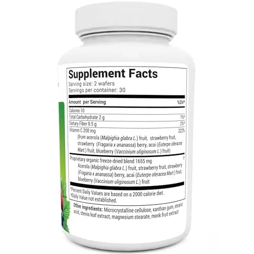 Dr. Berg's Vitamin C Complex Whole Food (60 Chewable) 100% Natural Vitamin C from Dr. Berg Nutritionals Au supplements