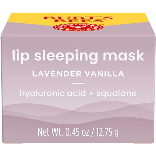 Burt’s Bees Lavender Vanilla Lip Sleeping Mask, With Hyaluronic Acid and Squalane Moisturizer To Instantly Hydrate Lips, Overnight Mask and Treatment, 0.45 oz. Burt's Bees Au supplements