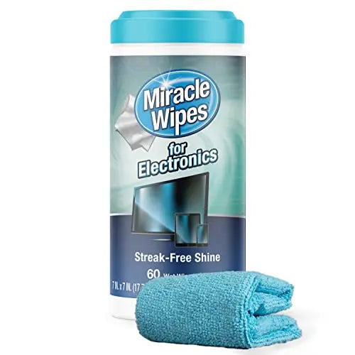 MiracleWipes for Electronics Cleaning - Screen Wipes Designed for TV, Phones, Monitors Miracle Brands Au supplements