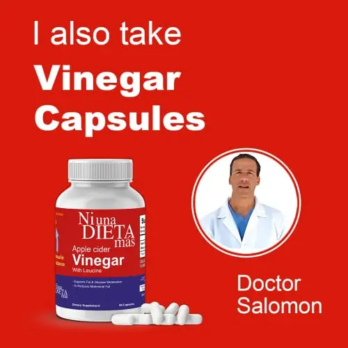 Ni una dieta más Reduce Abdominal Fat - Vinegar Capsules - Best for Weight Loss Ni una dieta más Au supplements