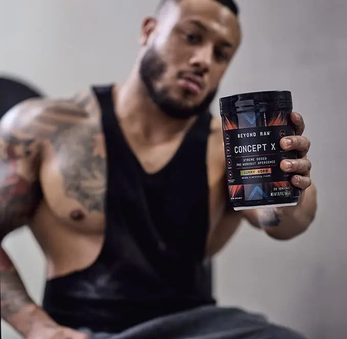 BEYOND RAW Concept X | Clinically Dosed Pre-Workout Powder | Contains Caffeine BEYOND RAW Au supplements