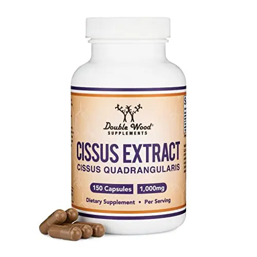 Cissus Quadrangularis Super Extract, 150 Capsules, Manufactured in The USA, Dietary Double Wood Supplements Au supplements