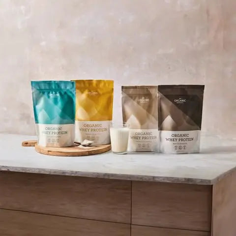 The Organic Protein Co. - Pure Unflavoured Organic Whey Protein Powder | SOYA & Gluten Free w The Organic Protein Company Au supplements