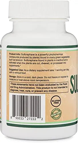 Sulforaphane Supplement - 20mg of Activated and Stabilized Sulforaphane per Serving Double Wood Supplements Au supplements