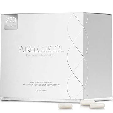 Collagen Supplement, Best Hydrolysed Collagen Peptides, 3 Months Supply for Younger Looking Skin Purelogicol Au supplements