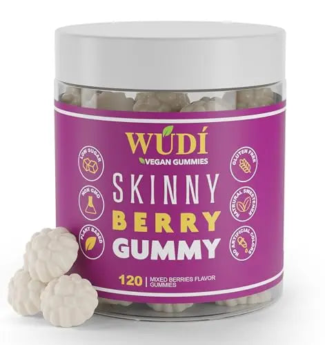 Wúdí Skinny Berry Gummy - Detox, Metabolism & Energy Booster, Plant Based Healthy Wúdí Au supplements