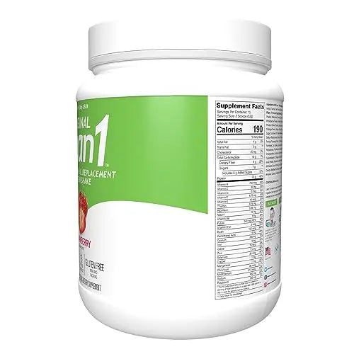 Lean1 Strawberry, 15 Serving tub, Fat Burning Meal Replacement by Nutrition53 N53 Au supplements
