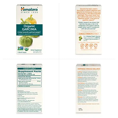 Himalaya Organic Garcinia Cambogia for Weight Loss, Promotes Healthy Body Weight Himalaya Au supplements