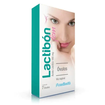 Lactibon Fem Ovulos Original Used on The Treatment of Infection, Box with 7 Unit of 190 mg Generic Au supplements