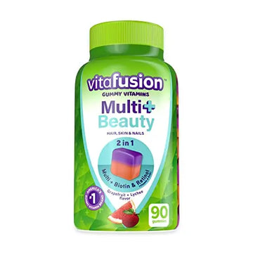 Vitafusion Multivitamin Plus Beauty – 2-in-1 Benefits – Adult Gummy with Hair, Skin & Nails Vitafusion Au supplements